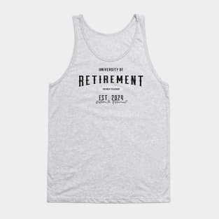 Retirement French Teacher Tank Top